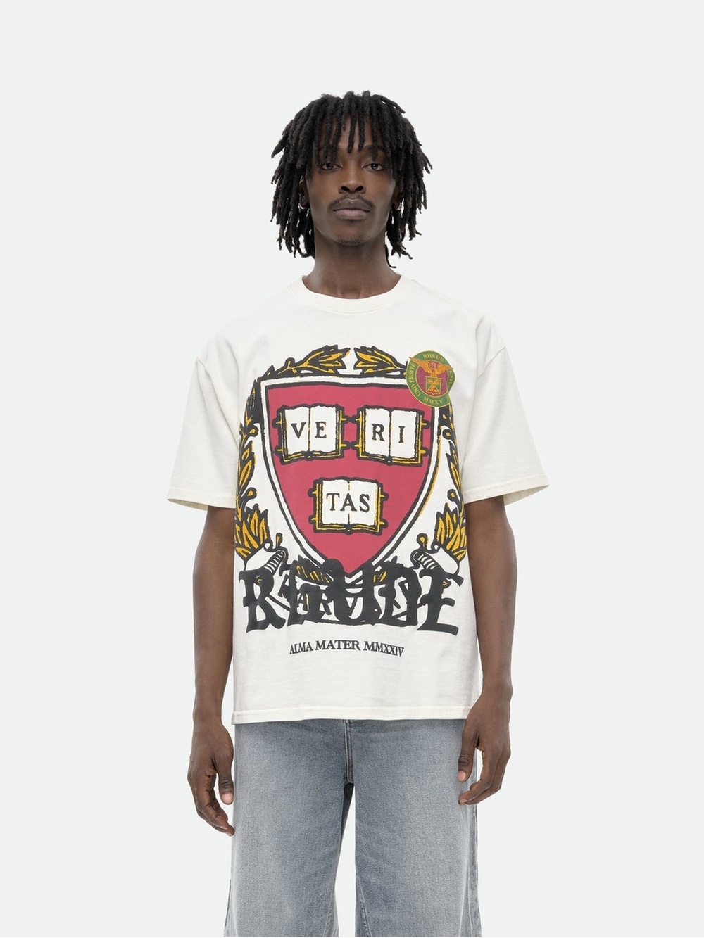 NEW RHUDE RUNWAY PLAQUE SHIRT. NWT